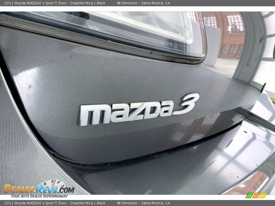2011 Mazda MAZDA3 s Sport 5 Door Graphite Mica / Black Photo #29