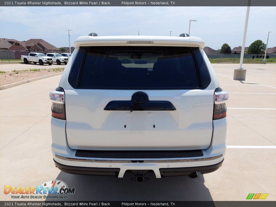 2021 Toyota 4Runner Nightshade Blizzard White Pearl / Black Photo #5
