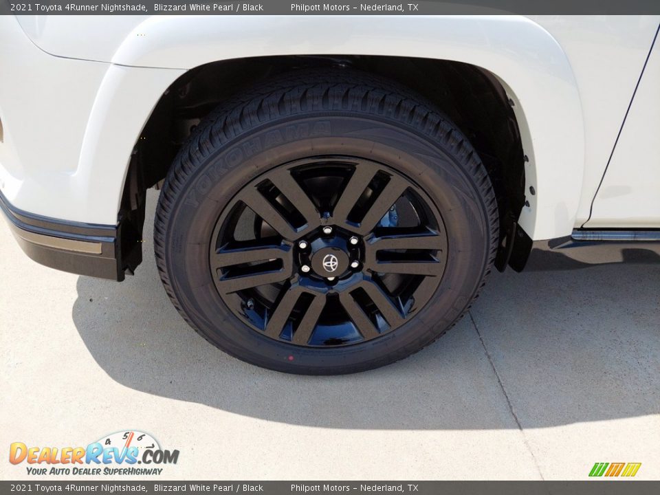2021 Toyota 4Runner Nightshade Blizzard White Pearl / Black Photo #8