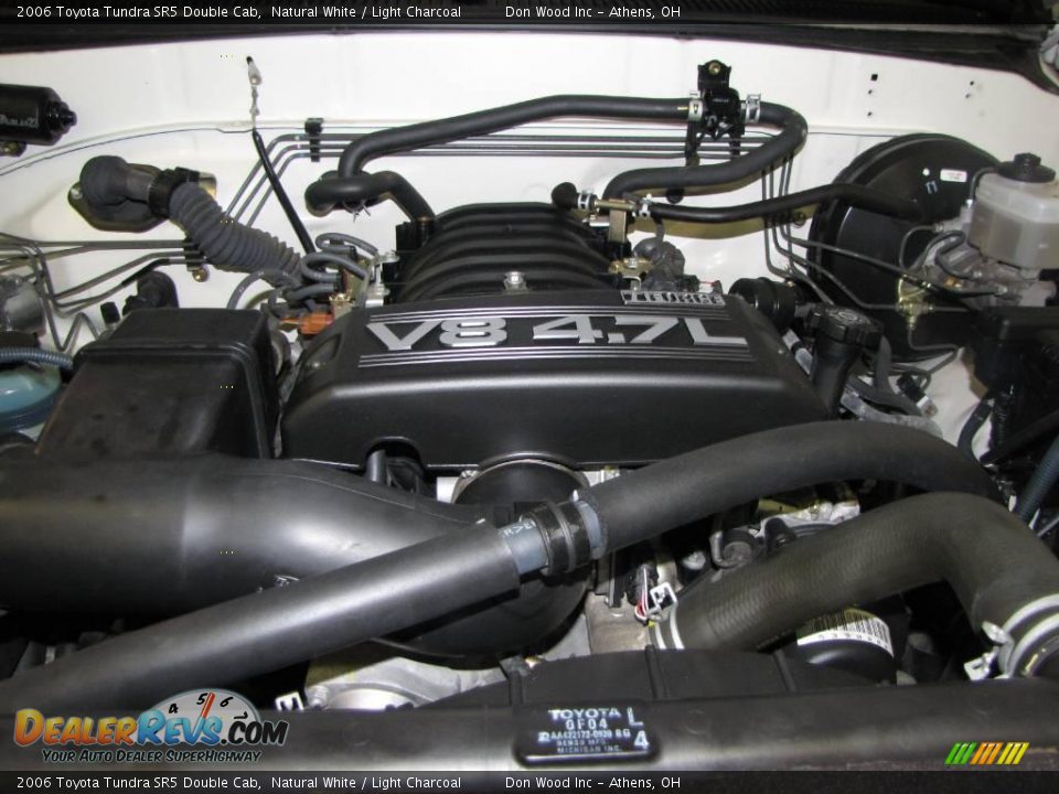 2006 Toyota Tundra SR5 Double Cab Natural White / Light Charcoal Photo #21