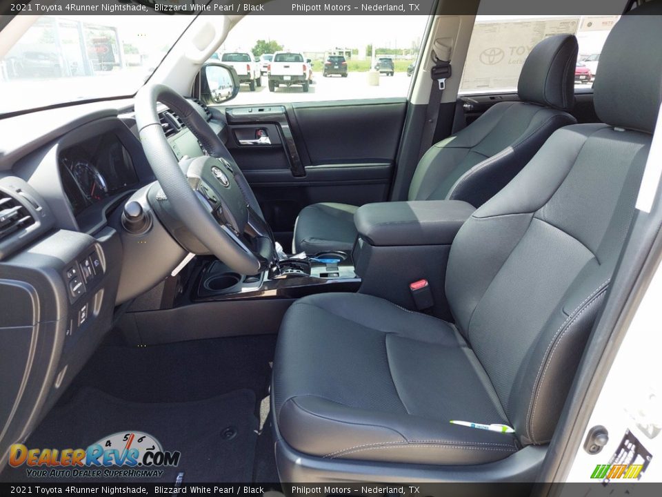 2021 Toyota 4Runner Nightshade Blizzard White Pearl / Black Photo #9