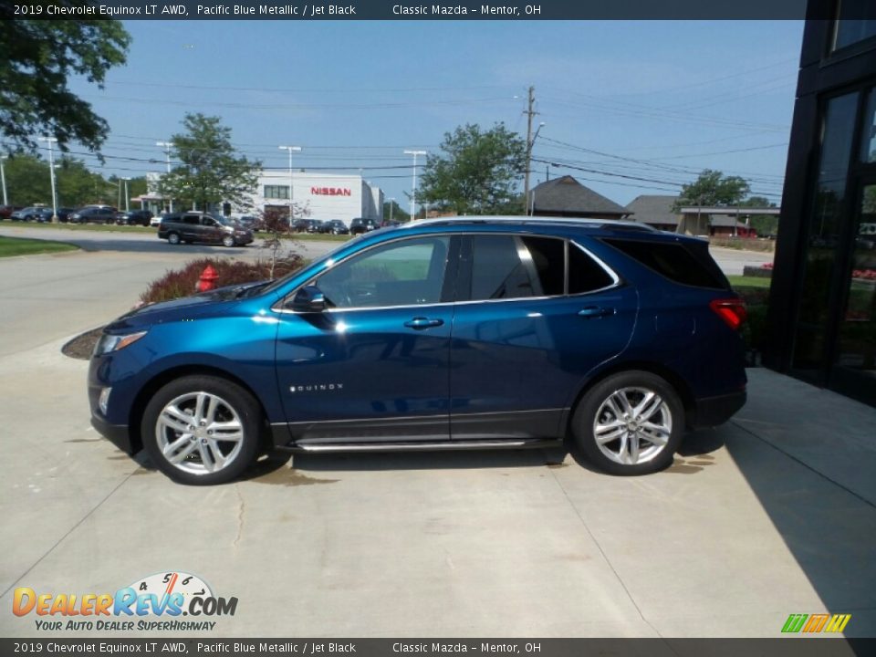 2019 Chevrolet Equinox LT AWD Pacific Blue Metallic / Jet Black Photo #2