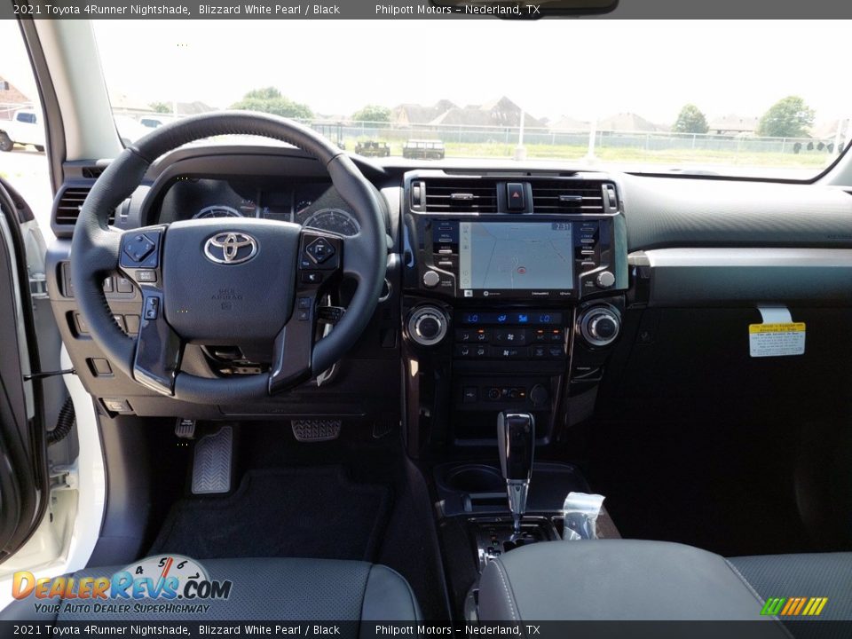 2021 Toyota 4Runner Nightshade Blizzard White Pearl / Black Photo #10