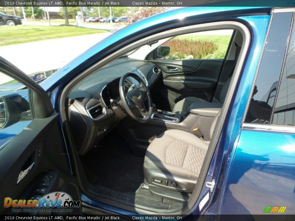 2019 Chevrolet Equinox LT AWD Pacific Blue Metallic / Jet Black Photo #3