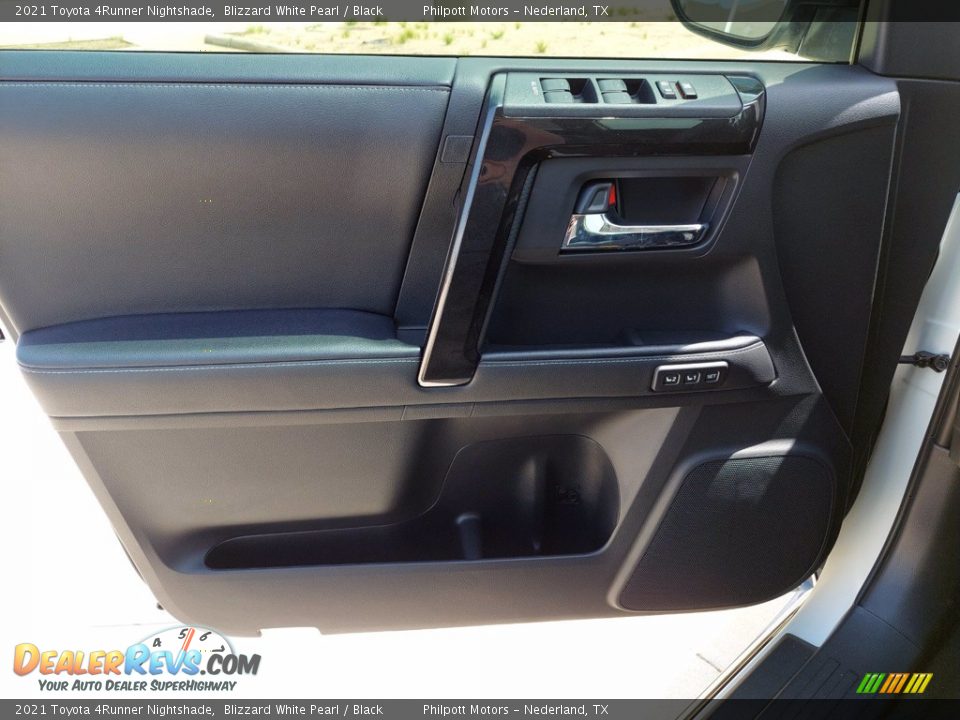 2021 Toyota 4Runner Nightshade Blizzard White Pearl / Black Photo #12