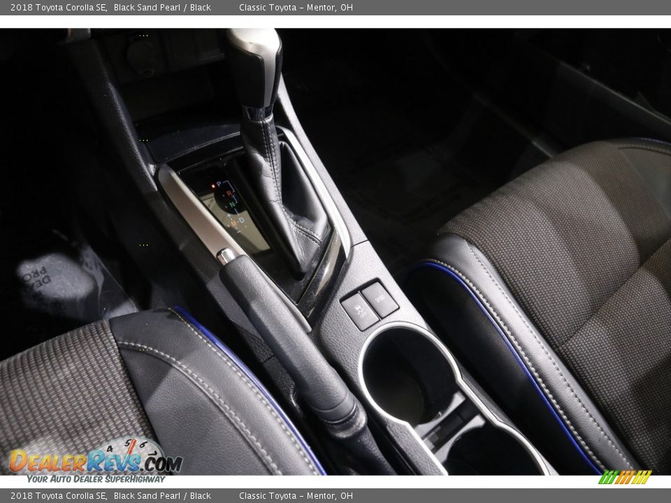 2018 Toyota Corolla SE Black Sand Pearl / Black Photo #12
