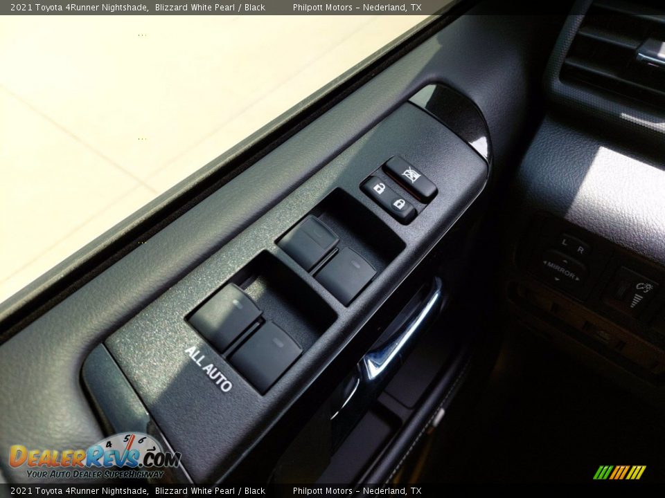 2021 Toyota 4Runner Nightshade Blizzard White Pearl / Black Photo #13