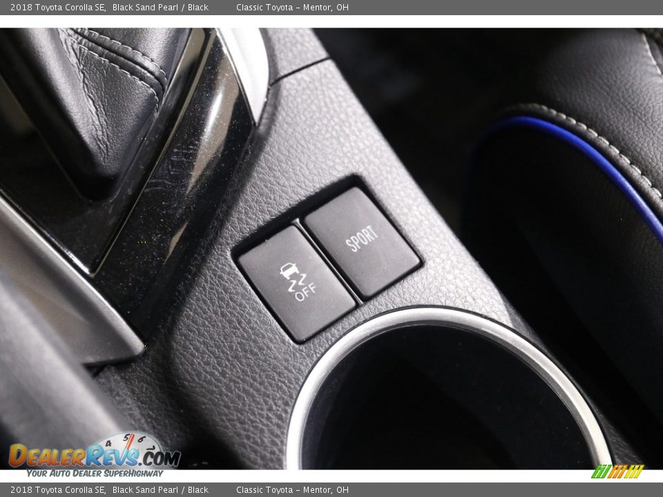 2018 Toyota Corolla SE Black Sand Pearl / Black Photo #13