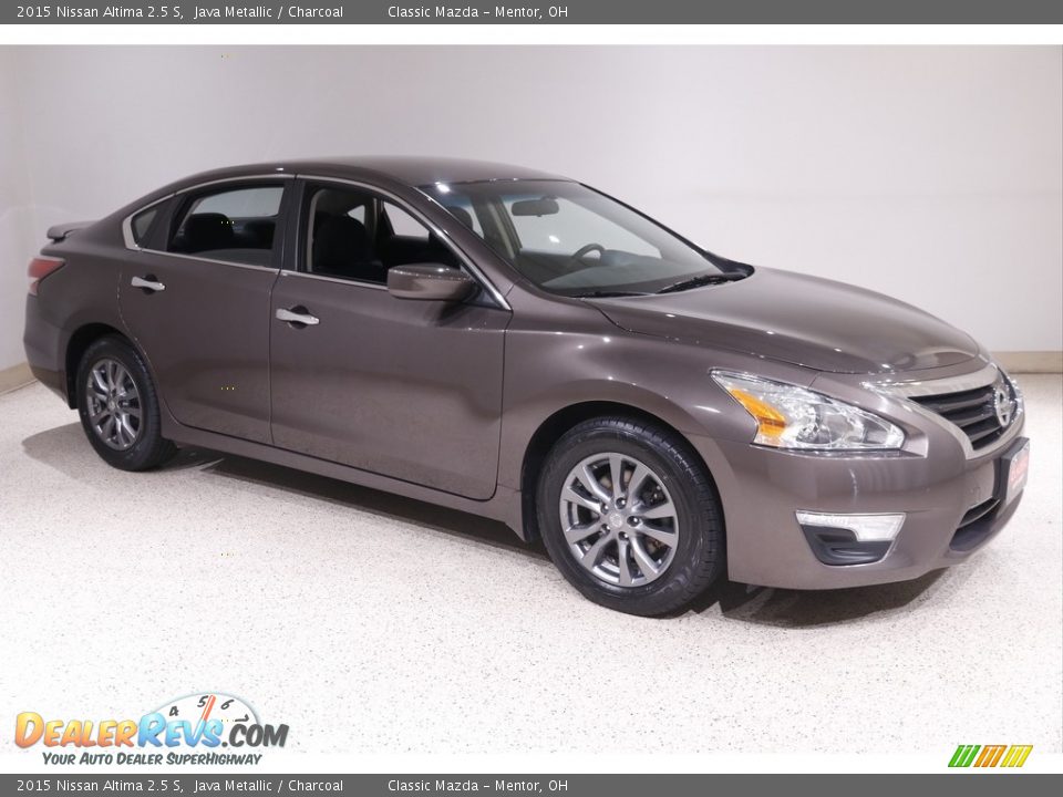 2015 Nissan Altima 2.5 S Java Metallic / Charcoal Photo #1