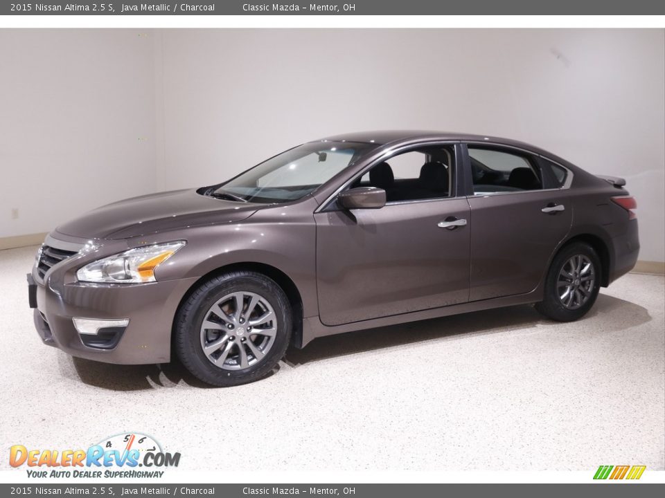 2015 Nissan Altima 2.5 S Java Metallic / Charcoal Photo #3