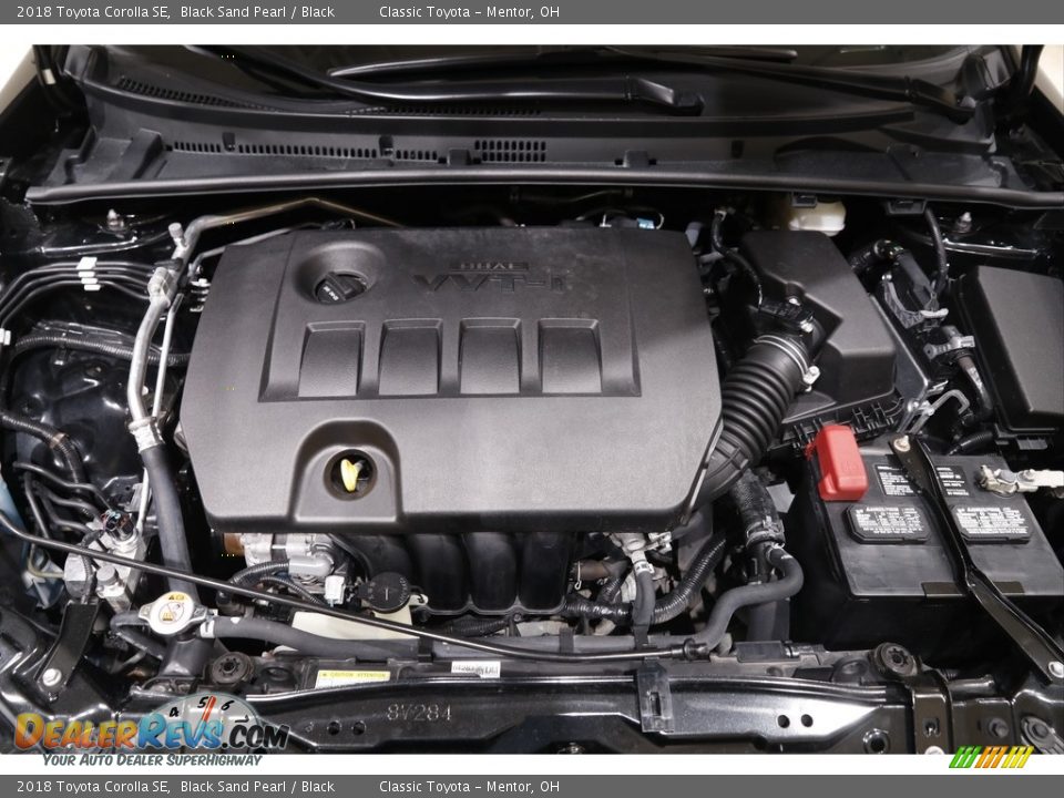 2018 Toyota Corolla SE Black Sand Pearl / Black Photo #18