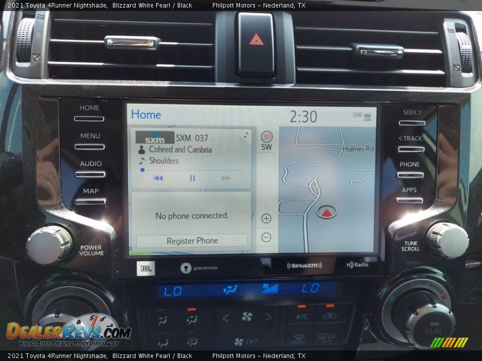 2021 Toyota 4Runner Nightshade Blizzard White Pearl / Black Photo #18