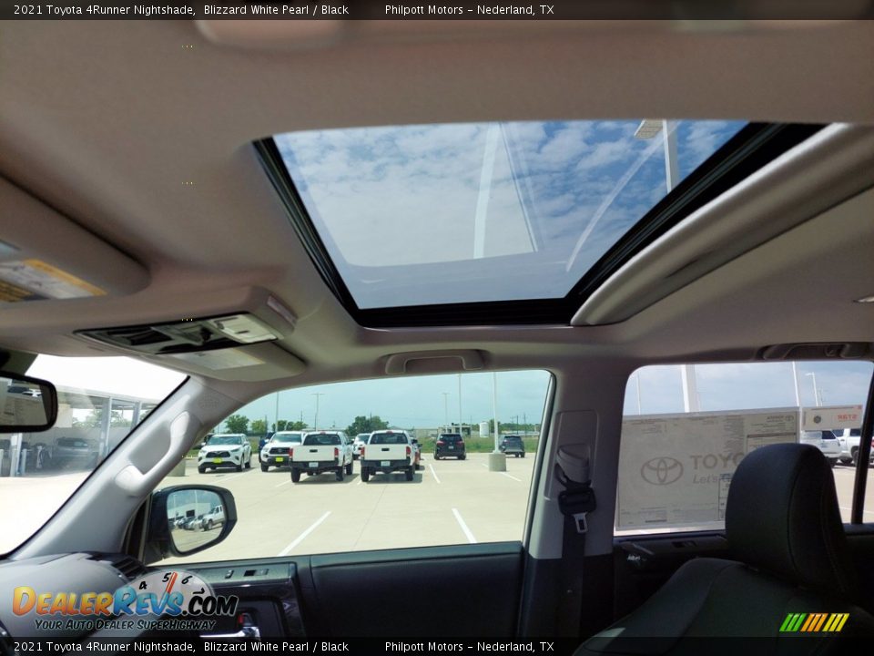 2021 Toyota 4Runner Nightshade Blizzard White Pearl / Black Photo #21