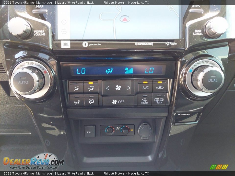 2021 Toyota 4Runner Nightshade Blizzard White Pearl / Black Photo #23