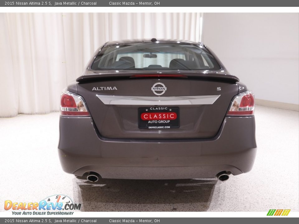 2015 Nissan Altima 2.5 S Java Metallic / Charcoal Photo #14