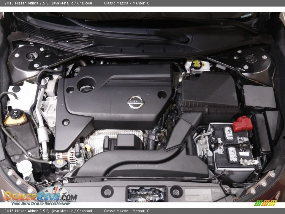 2015 Nissan Altima 2.5 S Java Metallic / Charcoal Photo #15