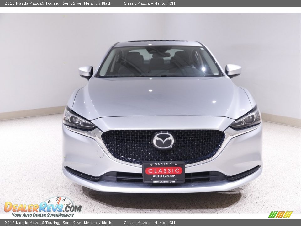 2018 Mazda Mazda6 Touring Sonic Silver Metallic / Black Photo #2