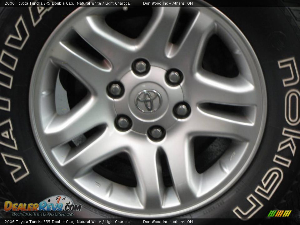 2006 Toyota Tundra SR5 Double Cab Natural White / Light Charcoal Photo #23