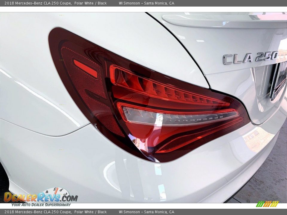 2018 Mercedes-Benz CLA 250 Coupe Polar White / Black Photo #29