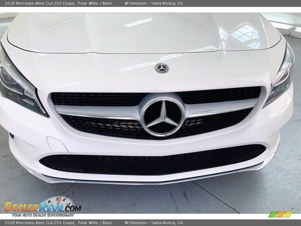 2018 Mercedes-Benz CLA 250 Coupe Polar White / Black Photo #30