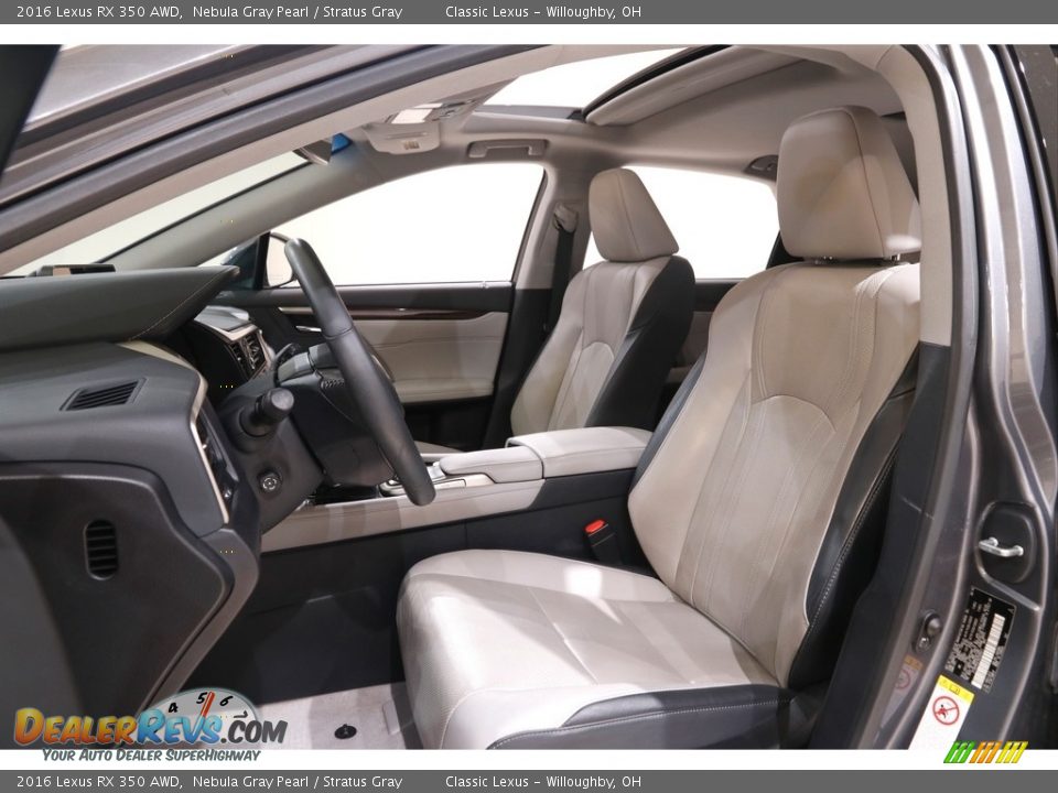 Front Seat of 2016 Lexus RX 350 AWD Photo #5