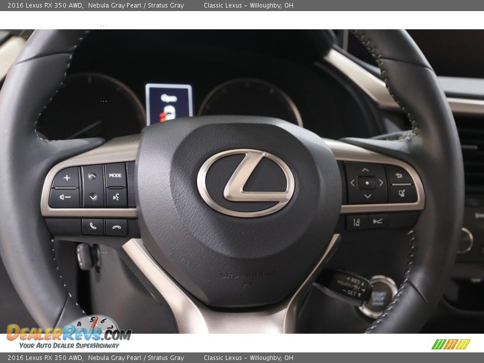 2016 Lexus RX 350 AWD Steering Wheel Photo #7