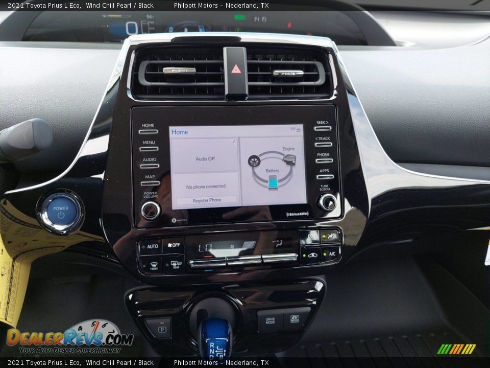 Controls of 2021 Toyota Prius L Eco Photo #15