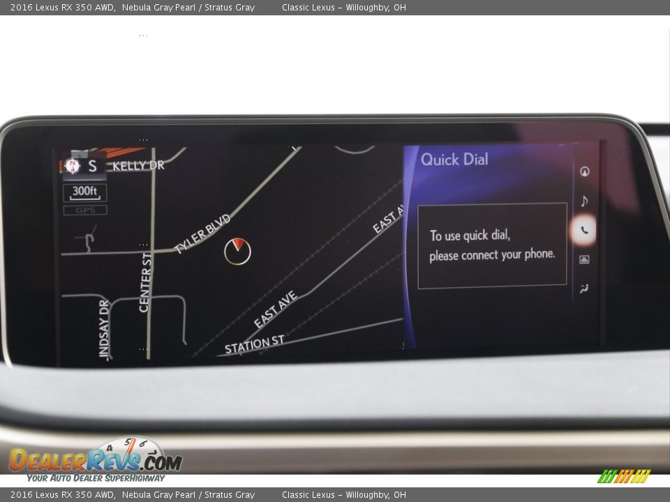 2016 Lexus RX 350 AWD Nebula Gray Pearl / Stratus Gray Photo #13