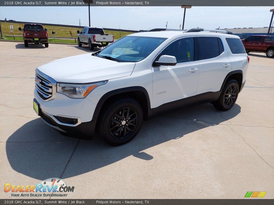 2018 GMC Acadia SLT Summit White / Jet Black Photo #3