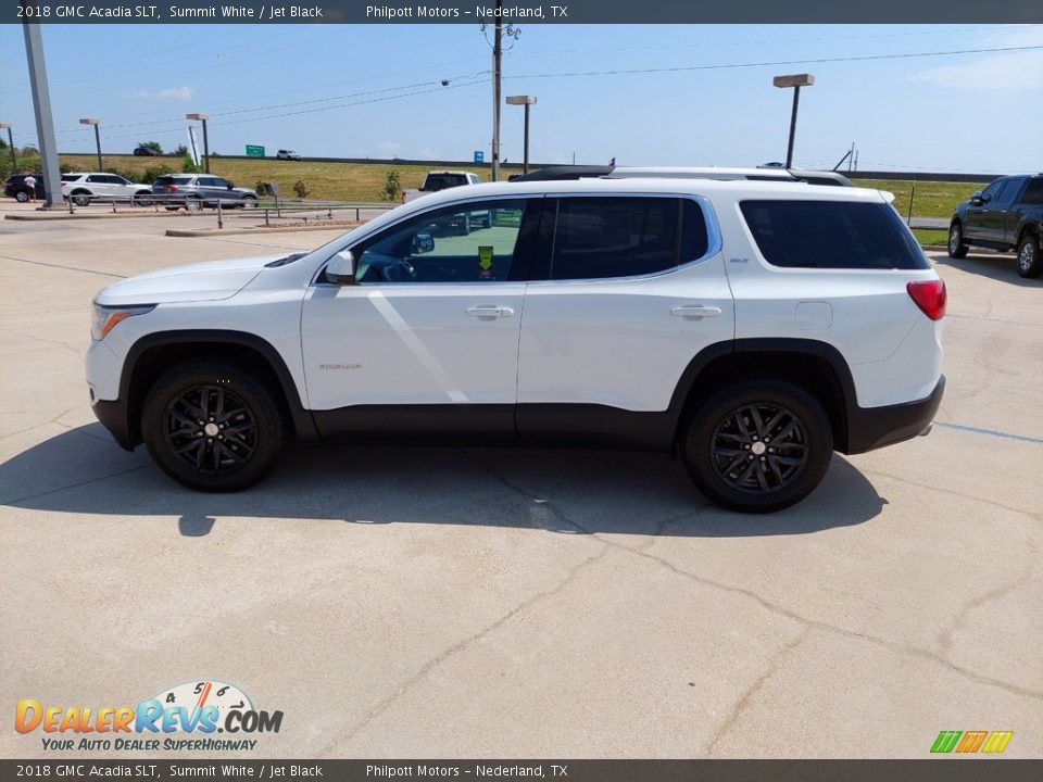 2018 GMC Acadia SLT Summit White / Jet Black Photo #4