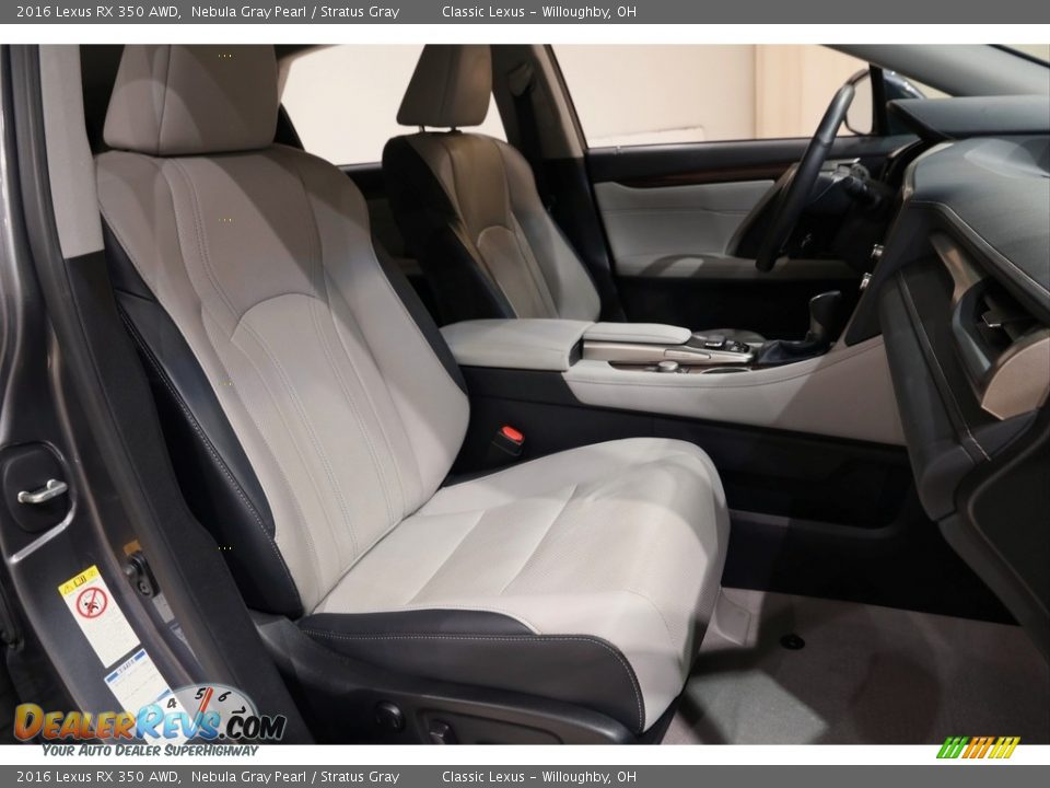 Front Seat of 2016 Lexus RX 350 AWD Photo #19