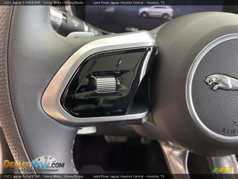 2021 Jaguar F-PACE SVR Steering Wheel Photo #16