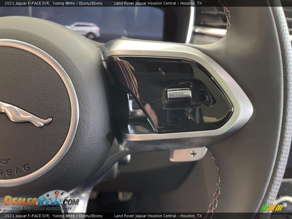 2021 Jaguar F-PACE SVR Steering Wheel Photo #17