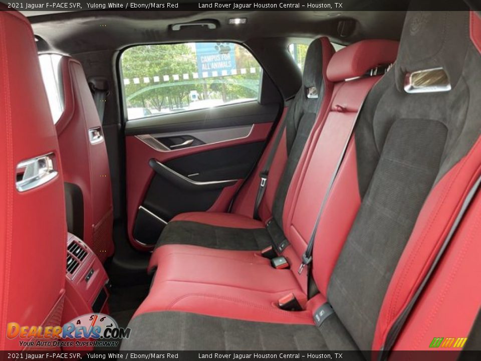 Rear Seat of 2021 Jaguar F-PACE SVR Photo #5