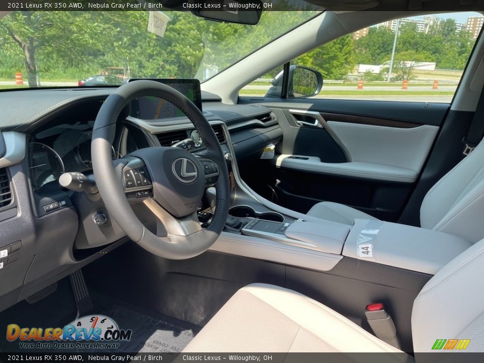 Front Seat of 2021 Lexus RX 350 AWD Photo #2