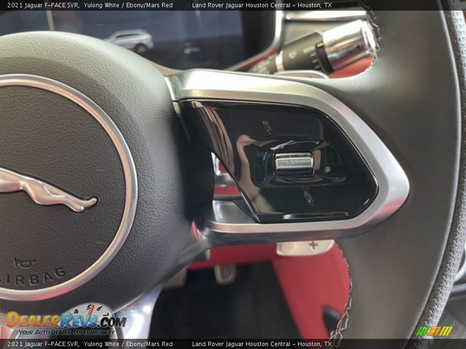 2021 Jaguar F-PACE SVR Steering Wheel Photo #17