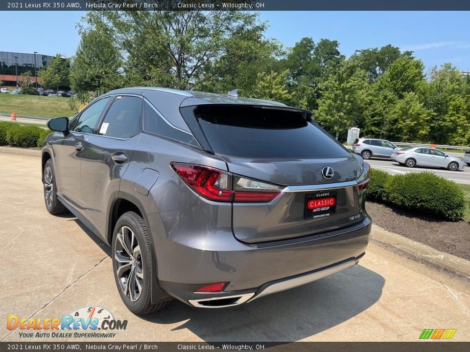 2021 Lexus RX 350 AWD Nebula Gray Pearl / Birch Photo #4