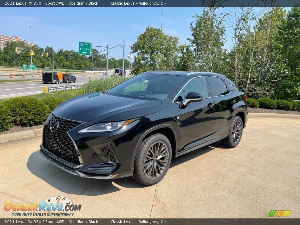 Front 3/4 View of 2021 Lexus RX 350 F Sport AWD Photo #1