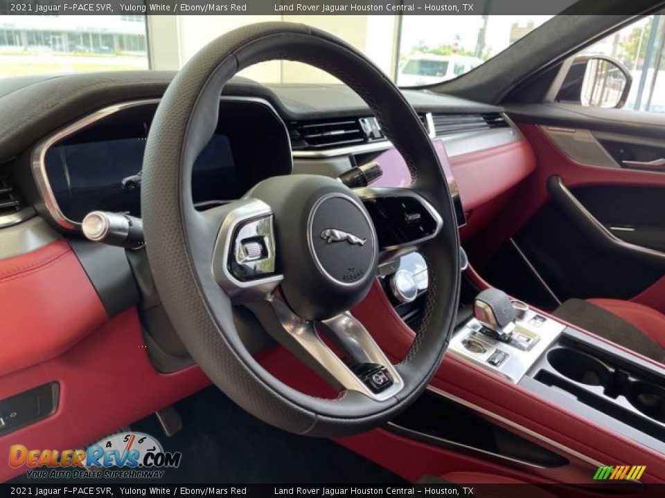 2021 Jaguar F-PACE SVR Steering Wheel Photo #24