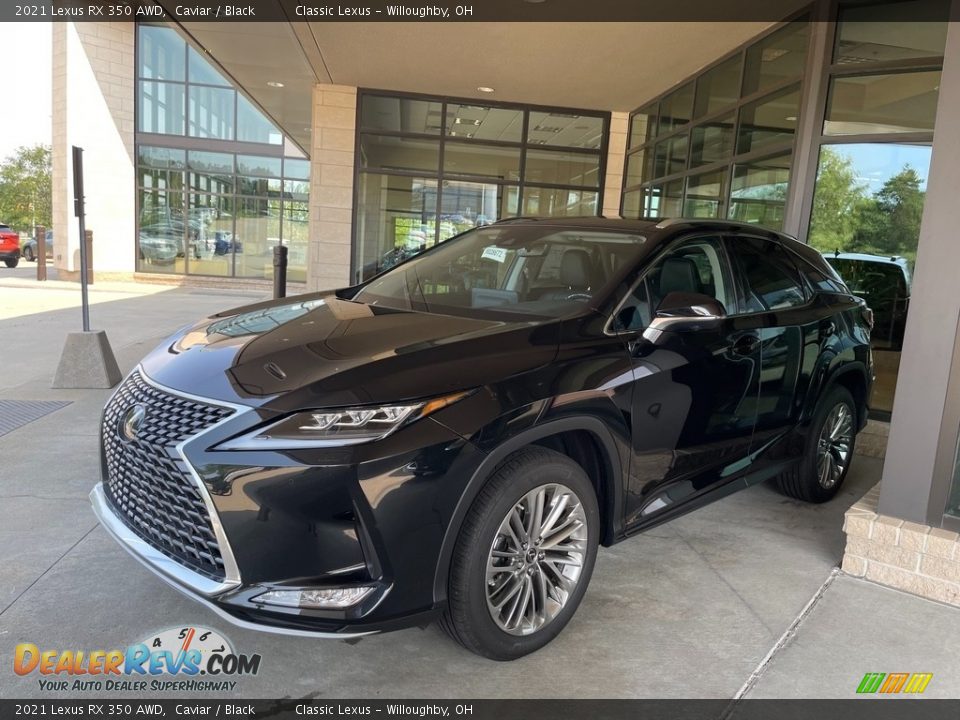 Front 3/4 View of 2021 Lexus RX 350 AWD Photo #1