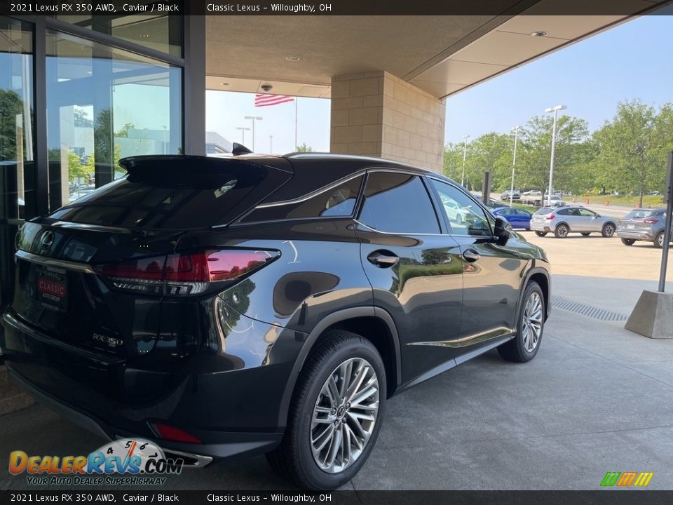 2021 Lexus RX 350 AWD Caviar / Black Photo #4