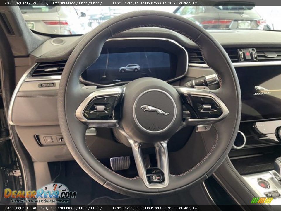 2021 Jaguar F-PACE SVR Steering Wheel Photo #15