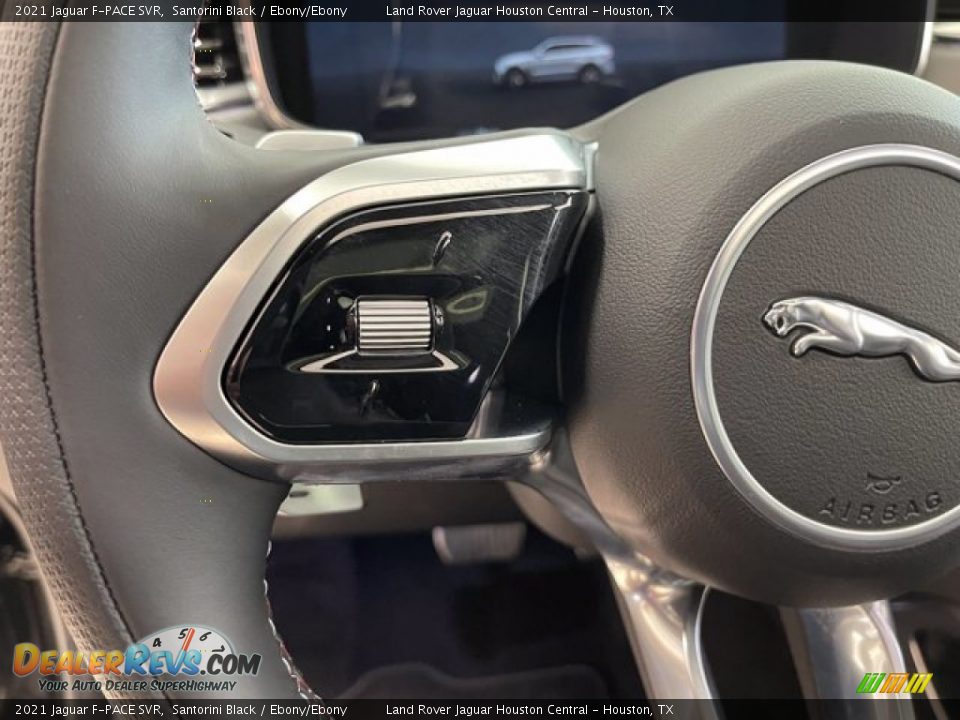 2021 Jaguar F-PACE SVR Steering Wheel Photo #16