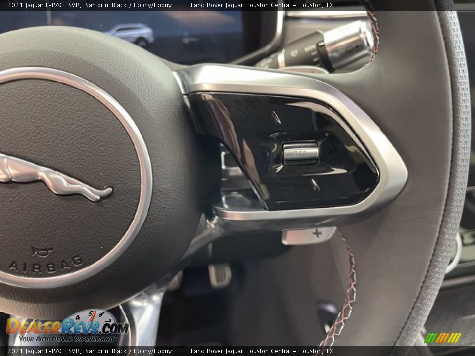 2021 Jaguar F-PACE SVR Steering Wheel Photo #17