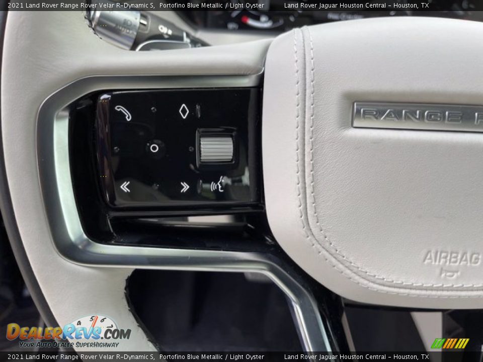 2021 Land Rover Range Rover Velar R-Dynamic S Steering Wheel Photo #16