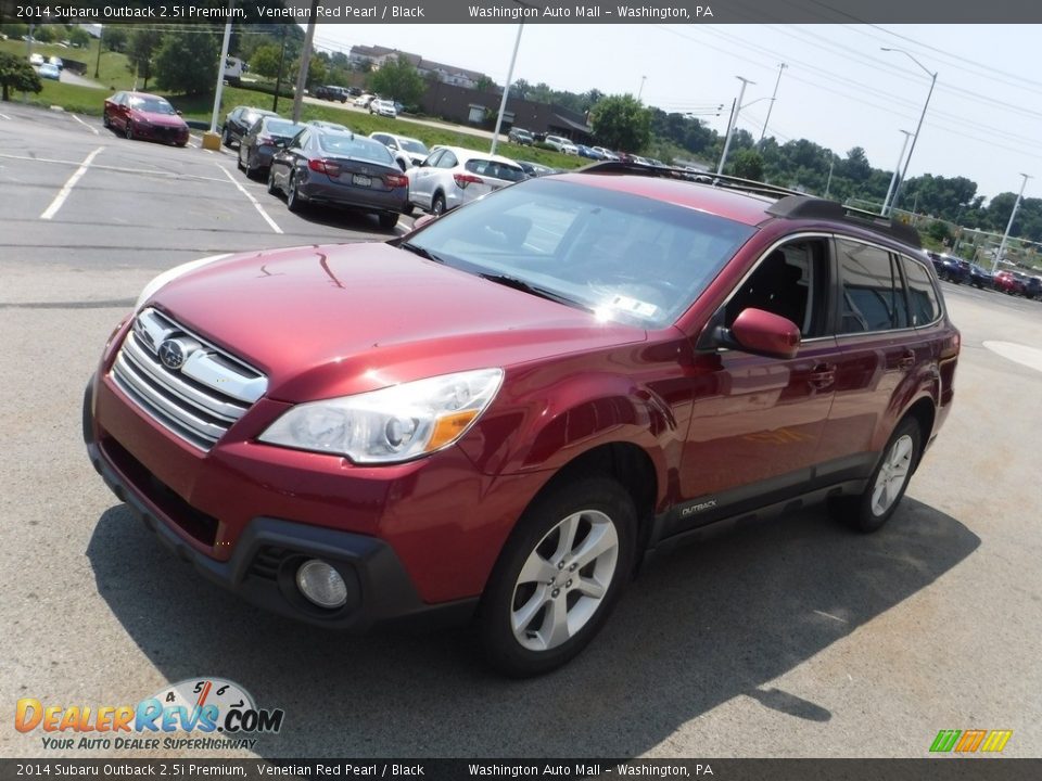 2014 Subaru Outback 2.5i Premium Venetian Red Pearl / Black Photo #6