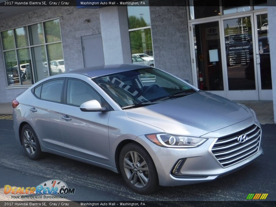 2017 Hyundai Elantra SE Gray / Gray Photo #1