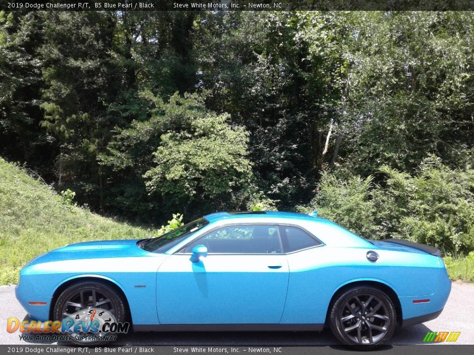 2019 Dodge Challenger R/T B5 Blue Pearl / Black Photo #1