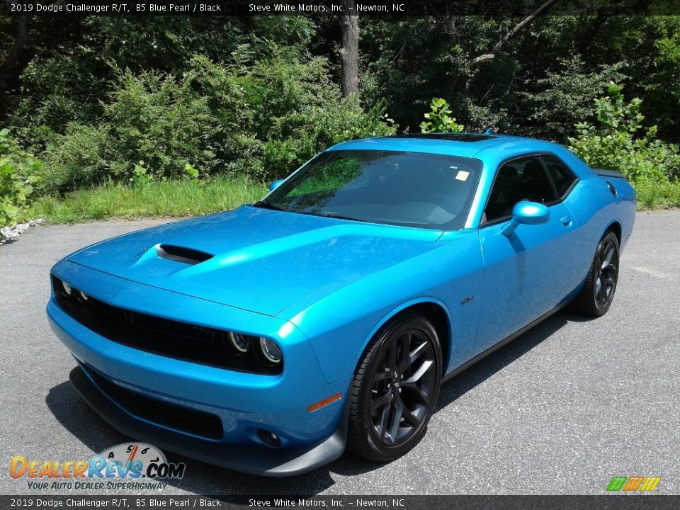 2019 Dodge Challenger R/T B5 Blue Pearl / Black Photo #3