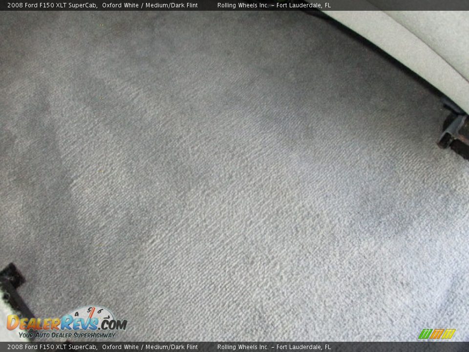 2008 Ford F150 XLT SuperCab Oxford White / Medium/Dark Flint Photo #23